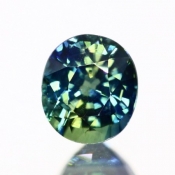 ok. 0,78ct/szt. -ZŁOCISTONIEBIESKI + ROYAL BLUE  (NAJCENNIEJSZY ODCIEŃ) SZAFIR NAT.- 5,29x4,68/3,67mm owal