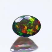 ok. 0,85ct/szt. -ARLEKIN - NAJCENNIEJSZY OPAL NAT.- 7,82x5,98/4,49mm owal