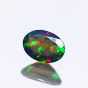 ok. 0,5ct/szt. -ARLEKIN - NAJCENNIEJSZY OPAL NAT.- 6,99x5,07/3,24mm owal