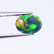 ok. 0,35ct/szt. -ARLEKIN - NAJCENNIEJSZY OPAL NAT.- 7,00x5,08/2,43mm owal