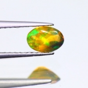 ok. 0,305ct/szt. -MULTI COLOR OPAL NAT.- 6,03x4,18/2,94mm owal