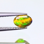 ok. 0,305ct/szt. -MULTI COLOR OPAL NAT.- 6,03x4,18/2,94mm owal
