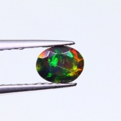 ok. 0,195ct/szt. -ARLEKIN - NAJCENNIEJSZY OPAL NAT.- 5,16x4,03/2,27mm owal
