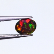 ok. 0,195ct/szt. -ARLEKIN - NAJCENNIEJSZY OPAL NAT.- 5,16x4,03/2,27mm owal