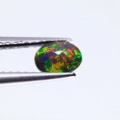 ok. 0,195ct/szt. -ARLEKIN - NAJCENNIEJSZY OPAL NAT.- 5,16x4,03/2,27mm owal