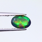 ok. 0,335ct/szt. -MULTI COLOR OPAL NAT.- 6,09x4,12/3,07mm owal