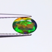 ok. 0,335ct/szt. -MULTI COLOR OPAL NAT.- 6,09x4,12/3,07mm owal
