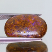 ok. 7,32ct/szt. -WIELOBARWNY OPAL NAT.- 15,00x11,74/5,74mm owal
