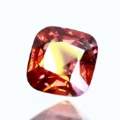 ok. 0,6ct/szt. - SPINEL NAT.- 5,00x4,98/2,92mm antyk