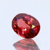 ok. 1,47ct/szt. -CIEPŁY GRANAT NAT.- 7,69x5,76/4,11mm owal