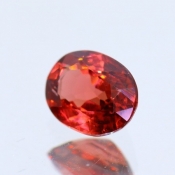 ok. 1,41ct/szt. -CIEPŁY GRANAT NAT.- 7,64x5,74/3,83mm owal