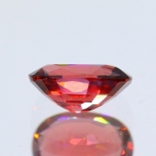 ok. 1,545ct/szt. -CIEPŁY GRANAT NAT.- 8,16x6,03/3,76mm owal