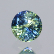 ok. 0,36ct/szt. -ZŁOCISTONIEBIESKI SZAFIR NAT.- 3,96x3,91/2,84mm okrągły