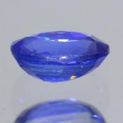 ok. 0,635ct/szt. -NAJCENNIEJSZY CHABROWY SZAFIR NAT.- 5,53x4,51/2,81mm owal
