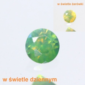 ok. 0,105ct/szt. -ZMIENNOBARWNY  ALEKSANDRYT NAT.- 2,70x2,78/1,90mm okrągły