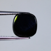 ok. 1,655ct/szt. -GŁEBOKI ONYKS NAT.- 8,15x8,13/2,33mm antyk