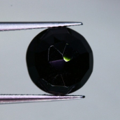 ok. 3,63ct/szt. -GŁEBOKI ONYKS NAT.- 9,74x9,82/5,62mm okrągły