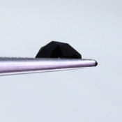 ok. 0,765ct/szt. -GŁEBOKI ONYKS NAT.- 5,97x6,01/3,22mm okrągły