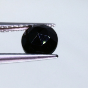 ok. 0,785ct/szt. -GŁEBOKI ONYKS NAT.- 6,03x5,96/3,23mm okrągły