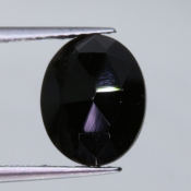 ok. 2,225ct/szt. -GŁEBOKI ONYKS NAT.- 9,99x7,96/4,12mm owal
