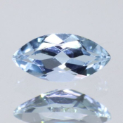 ok. 0,48ct/szt. -SANTA MARIA  AKWAMARYN NAT.- 7,97x3,94/2,84mm markiza