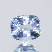 ok. 0,75ct/szt. -TOP BLUE AKWAMARYN NAT.- 5,93x5,03/3,88mm antyk