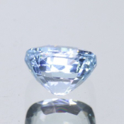 ok. 0,75ct/szt. -TOP BLUE AKWAMARYN NAT.- 5,93x5,03/3,88mm antyk
