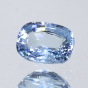 ok. 0,775ct/szt. -SANTA MARIA  AKWAMARYN NAT.- 6,80x4,90/3,45mm antyk