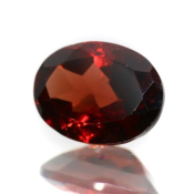 ok. 1,465ct/szt. -KARMINOWY GRANAT NAT.- 8,01x6,08/3,35mm owal