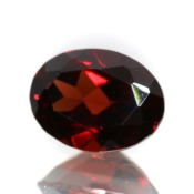 ok. 1,56ct/szt. -KARMINOWY GRANAT NAT.- 8,11x6,08/3,81mm owal
