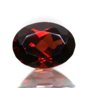 ok. 1,56ct/szt. -KARMINOWY GRANAT NAT.- 8,11x6,08/3,81mm owal