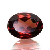 ok. 1,405ct/szt. -KARMINOWY GRANAT NAT.- 7,97x6,07/3,33mm owal