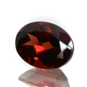 ok. 1,46ct/szt. -KARMINOWY GRANAT NAT.- 8,01x6,05/3,59mm owal