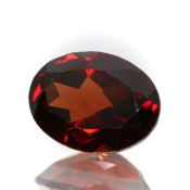 ok. 1,39ct/szt. -KARMINOWY GRANAT NAT.- 8,06x6,03/3,39mm owal