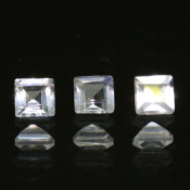 ok. 0,405ct/szt. -DIAMENTOWY TOPAZ NAT.- 4,0x4,0/2,6mm +/-0,1mm kwadrat