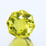ok. 4,24ct/szt. -LEMON CYTRYN NAT.- 9,3x9,3/7,7mm ośmiokąt