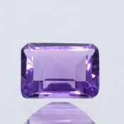 ok. 1,415ct/szt. -INTENSYWNY AMETYST NAT.- 8,04x6,02/3,90mm ośmiokąt