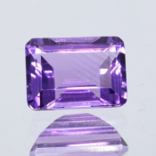 ok. 1,65ct/szt. -INTENSYWNY AMETYST NAT.- 8,15x6,03/4,37mm ośmiokąt