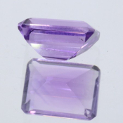 ok. 1,43ct/szt. -INTENSYWNY AMETYST NAT.- 8,00x5,99/4,10mm ośmiokąt