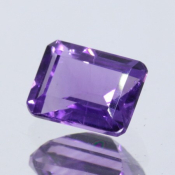 ok. 1,58ct/szt. -INTENSYWNY AMETYST NAT.- 8,03x6,00/4,36mm ośmiokąt