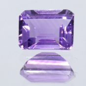 ok. 1,73ct/szt. -INTENSYWNY AMETYST NAT.- 8,12x6,09/4,60mm ośmiokąt