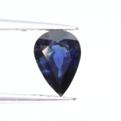 ok. 0,9ct/szt. -MIDNIGHT BLUE SZAFIR NAT.- 6,98x4,92/3,15mm kropla