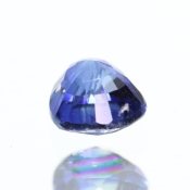 ok. 0,605ct/szt. -DEEP BLUE SZAFIR NAT.- 4,80x4,34/3,23mm serce