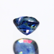 ok. 0,635ct/szt. -DEEP BLUE SZAFIR NAT.- 4,97x4,37/3,16mm serce