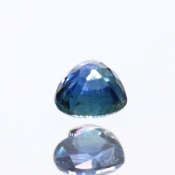 ok. 0,36ct/szt. -DEEP BLUE SZAFIR NAT.- 4,04x3,84/2,62mm serce