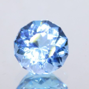 ok. 4,01ct/szt. -SWISS BLUE TOPAZ NAT.- 9,80x9,61/6,41mm okrągły
