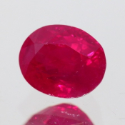 ok. 2,01ct/szt. -BIRMAŃSKI RUBIN NAT.- 7,58x6,11/4,79mm owal