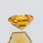 ok. 0,51ct/szt. -ZŁOCISTY CYTRYN NAT.- 4,99x4,99/3,26mm hexagon