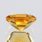 ok. 0,785ct/szt. -ZŁOCISTY CYTRYN NAT.- 6,02x5,98/3,72mm hexagon