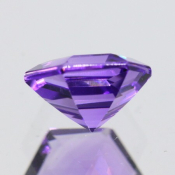 ok. 0,81ct/szt. -NASYCONY AMETYST NAT.- 6,07x6,08/3,93mm hexagon